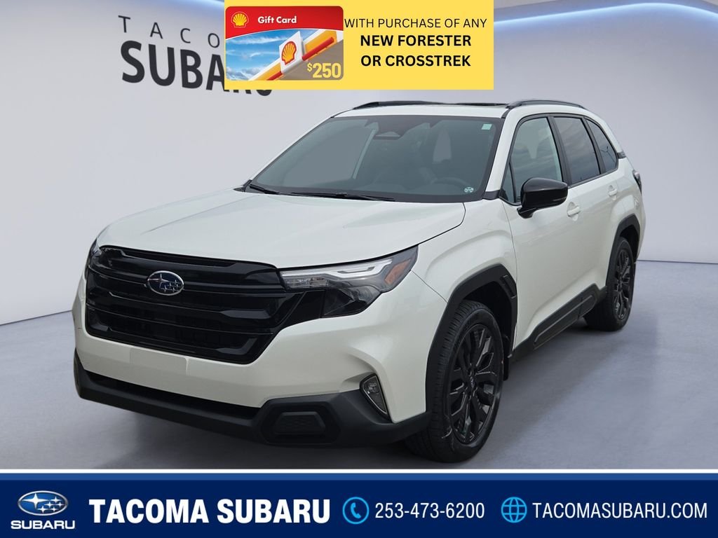 New 2026 CRYSTAL WHITE PEARL Subaru Sport Onyx Edition image 1