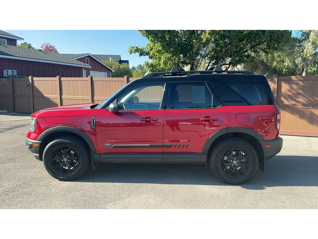 Used 2021 Rapid Red Metallic Tinted Clearcoat Ford First Edition image 8
