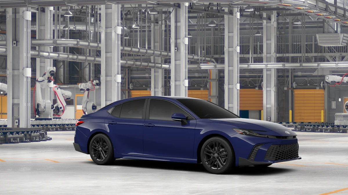 New 2026 Reservoir Blue Toyota SE image 14