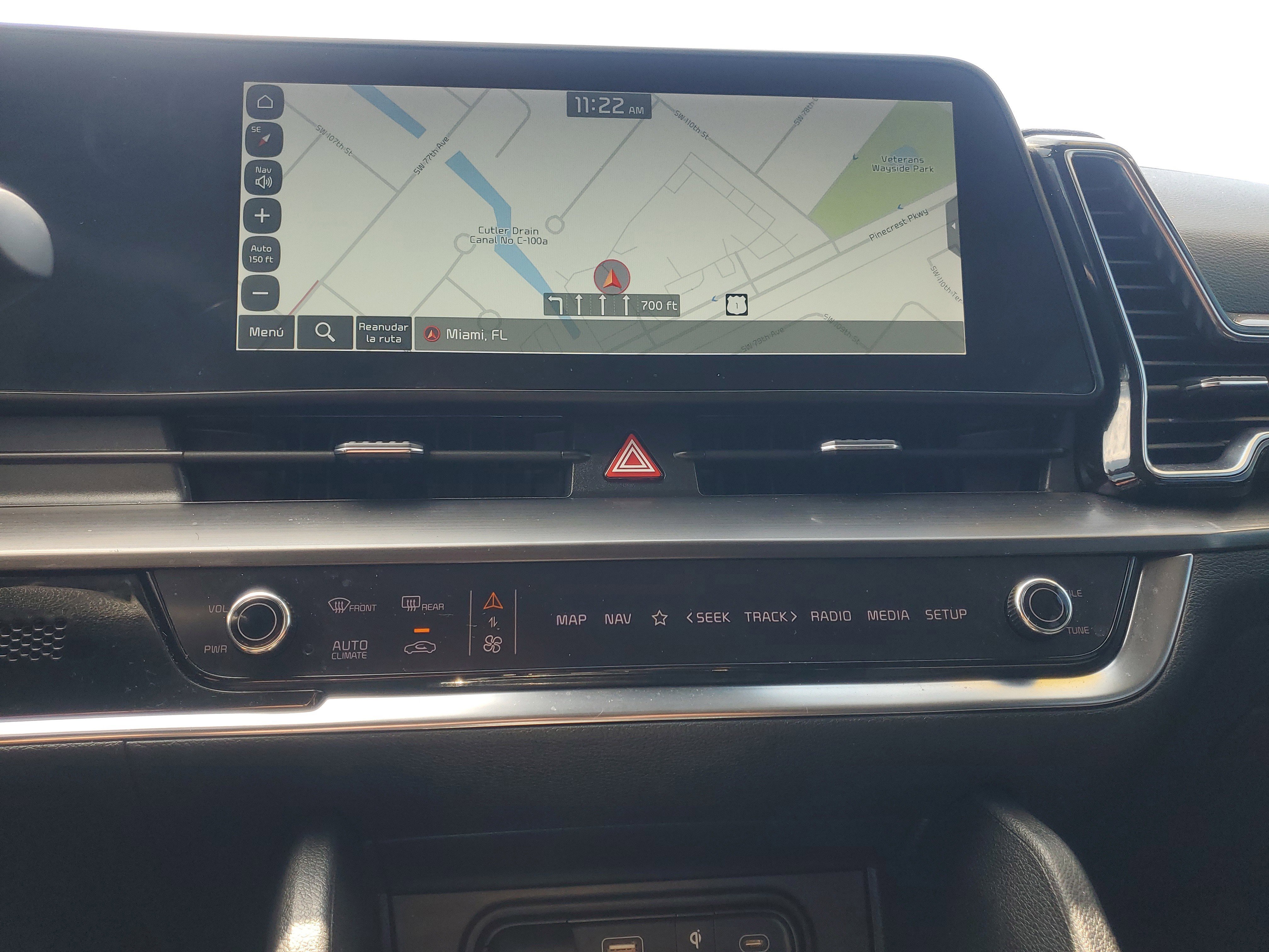 Used 2024 Sapphire Blue Kia EX image 24
