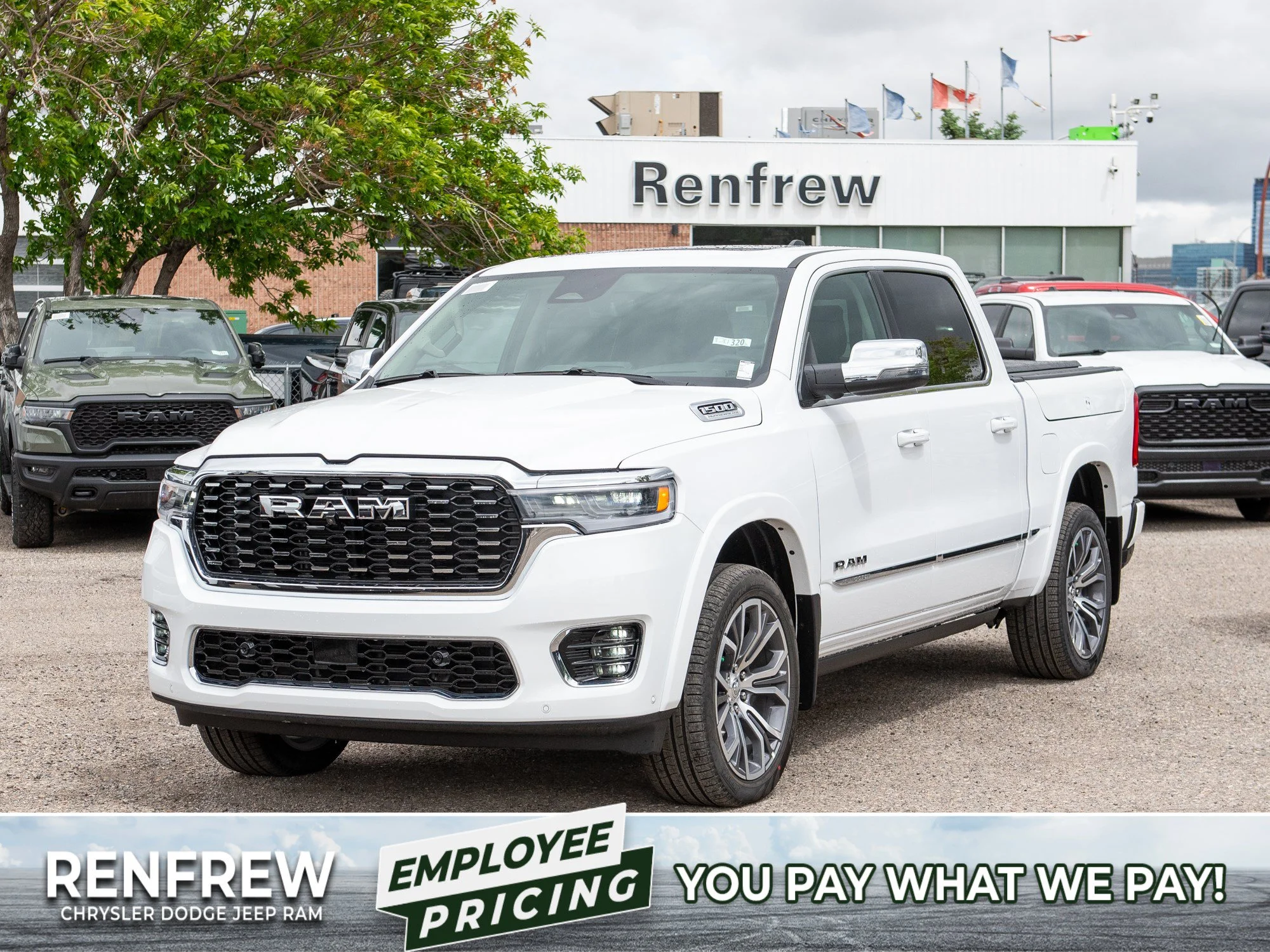 New 2026 White RAM Tungsten* image 1