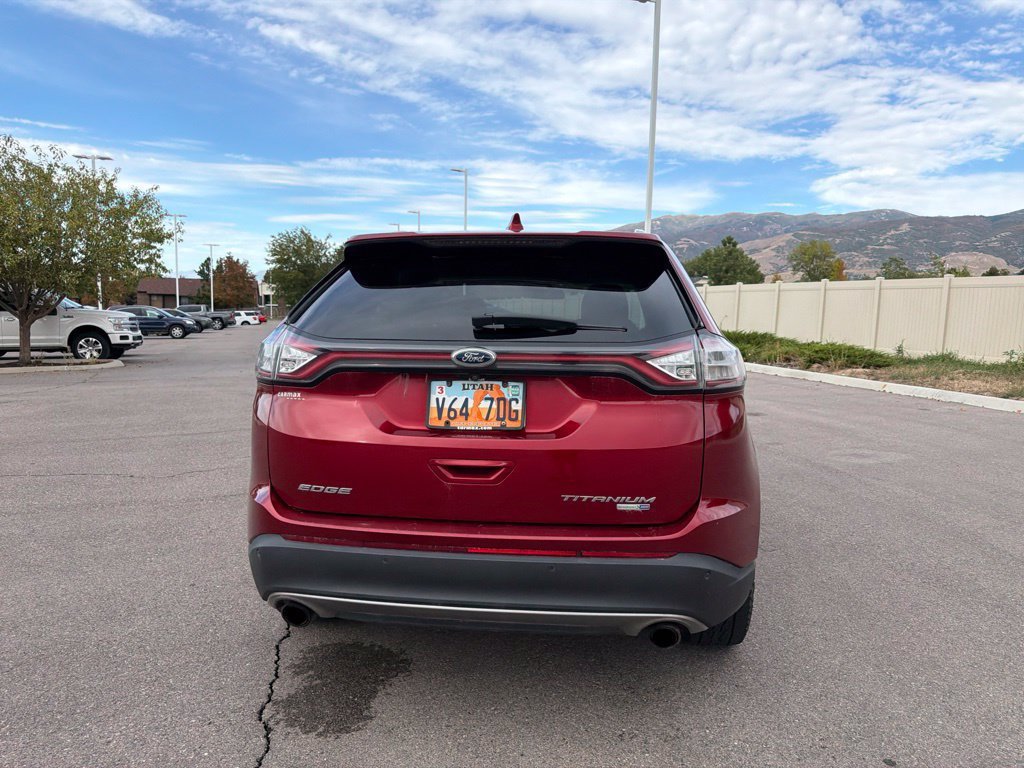 Used 2016 Ruby Red Metallic Ford Titanium image 6
