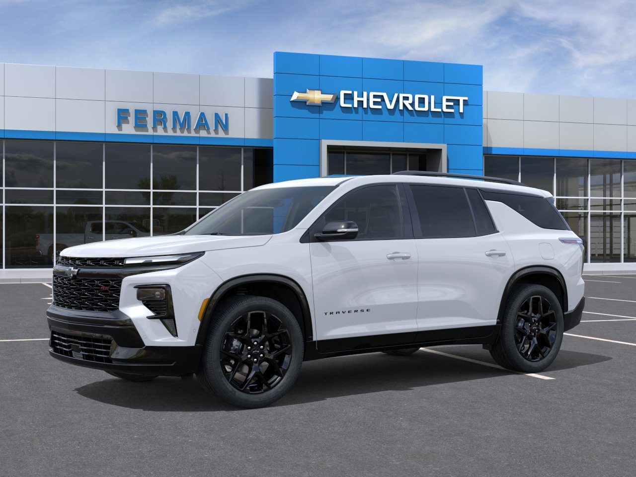 Used 2026 Polar White Tricoat Chevrolet AWD RS image 2