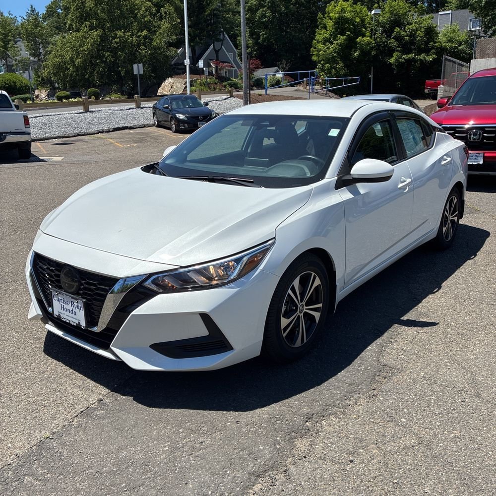 Used 2023 White Nissan SV image 1