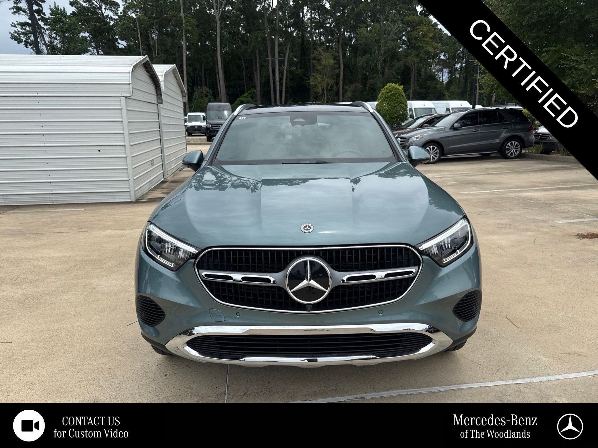 Certified Used 2026 Verde Silver Metallic Mercedes-Benz GLC 300 image 1