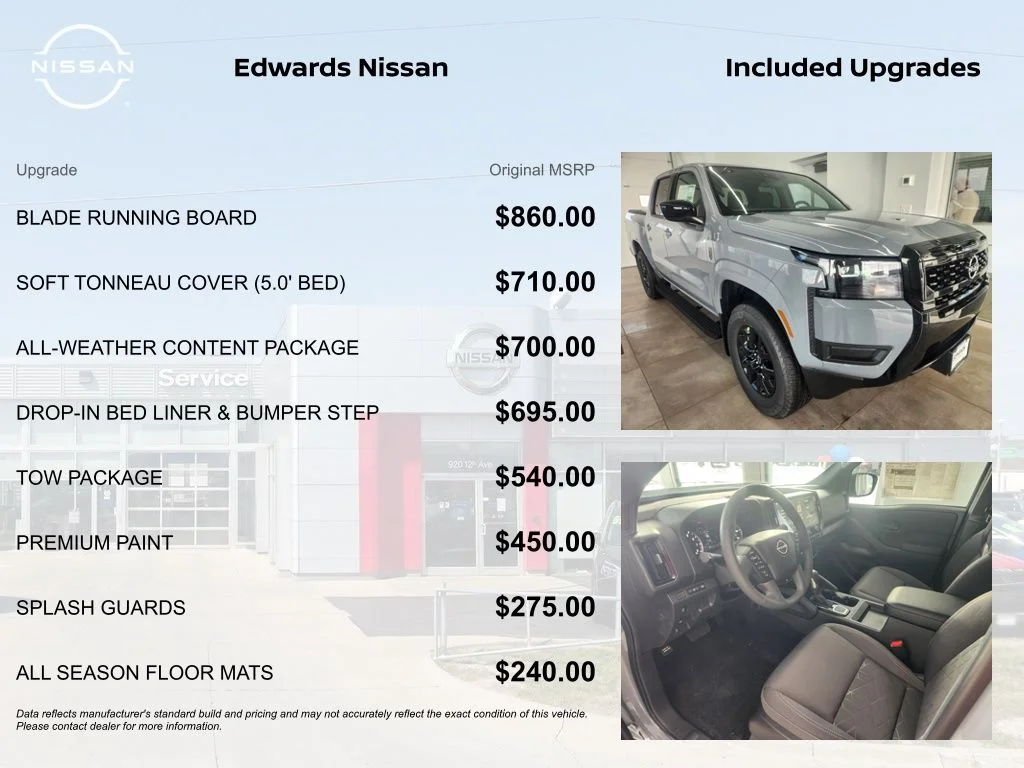 New 2026 Boulder Gray Pearl Nissan Crew Cab SV image 4