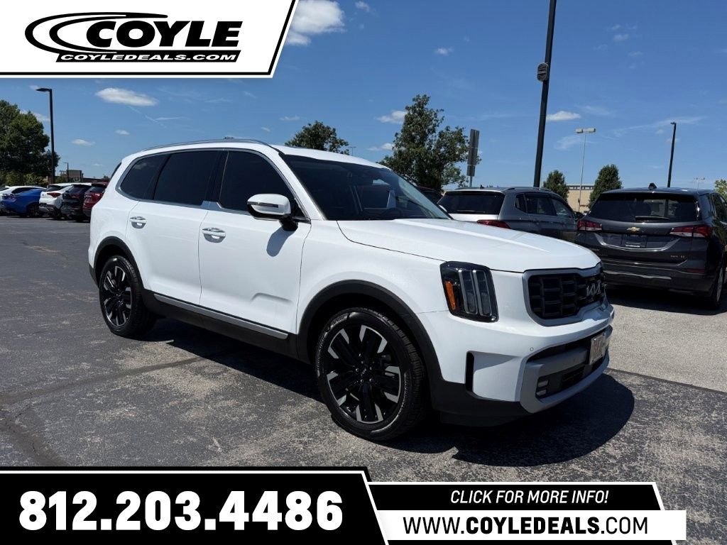 Used 2024 White Kia SX-Prestige image 1