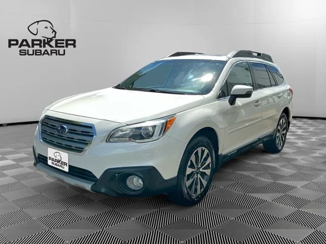 Used 2016 Crystal White Pearl Subaru Limited image 1