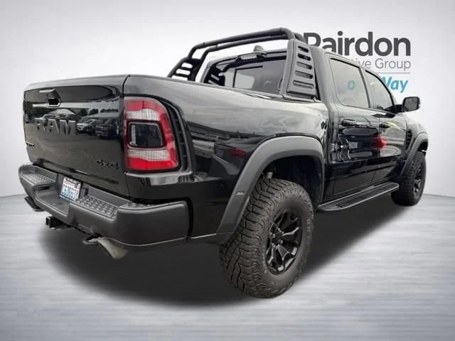 Used 2022 Diamond Black Crystal Pearlcoat Ram TRX image 15