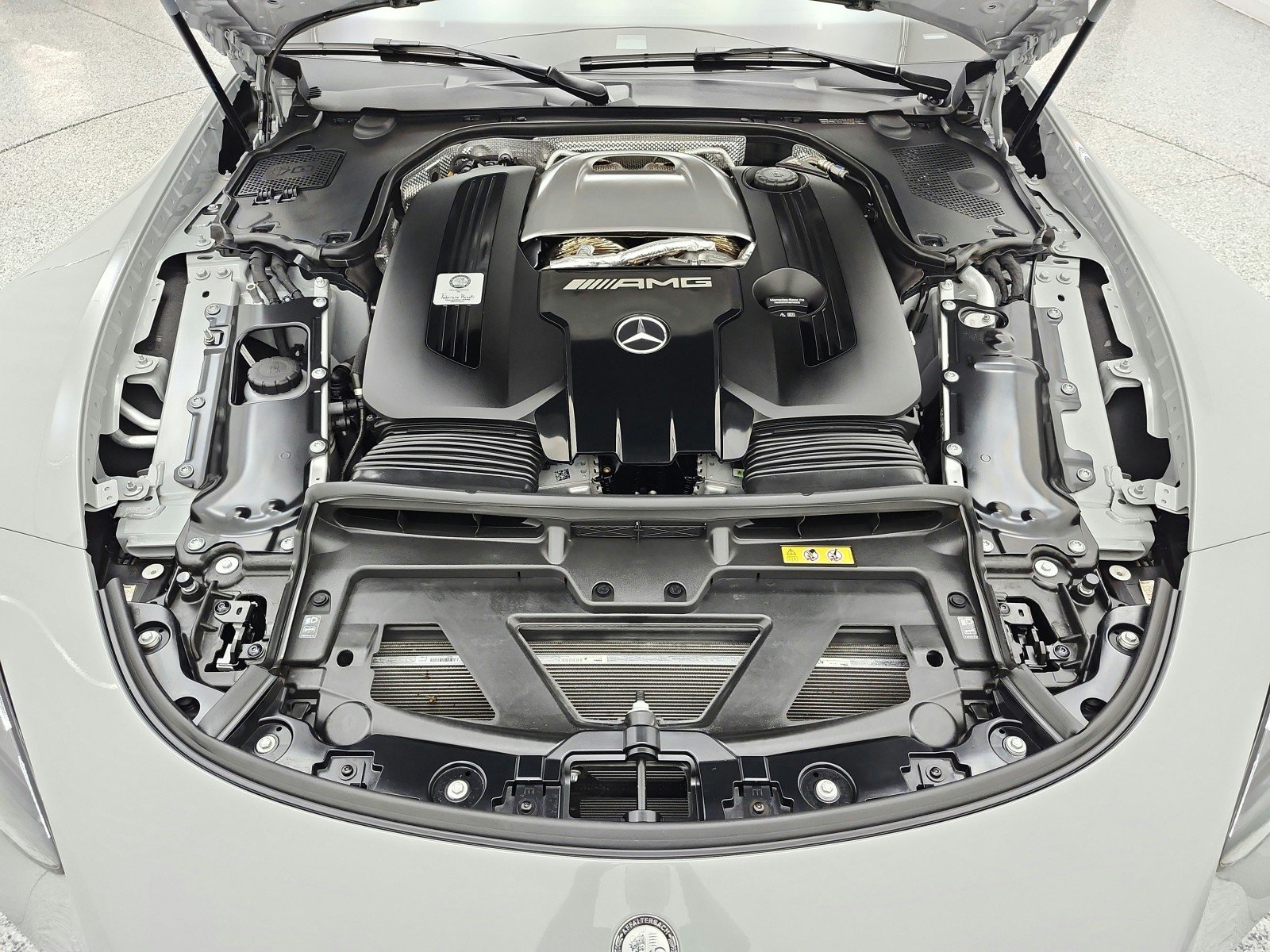 Certified Used 2025 MANUFAKTUR Alpine Grey Mercedes-Benz AMG® GT 63 Coupe image 16
