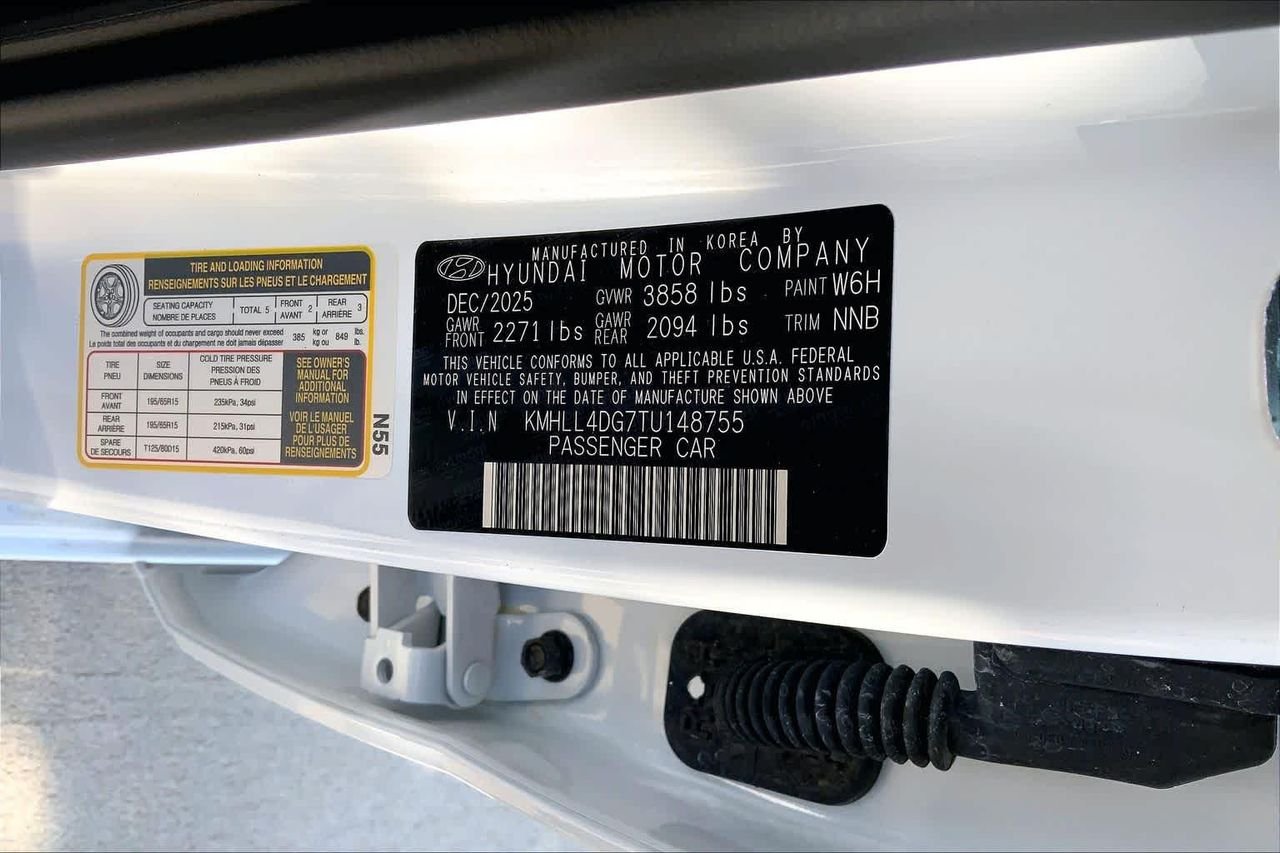 New 2026 Serenity White Hyundai SE image 19