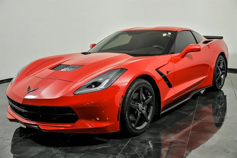 Used 2015 Crystal Red Tintcoat Chevrolet Stingray image 5