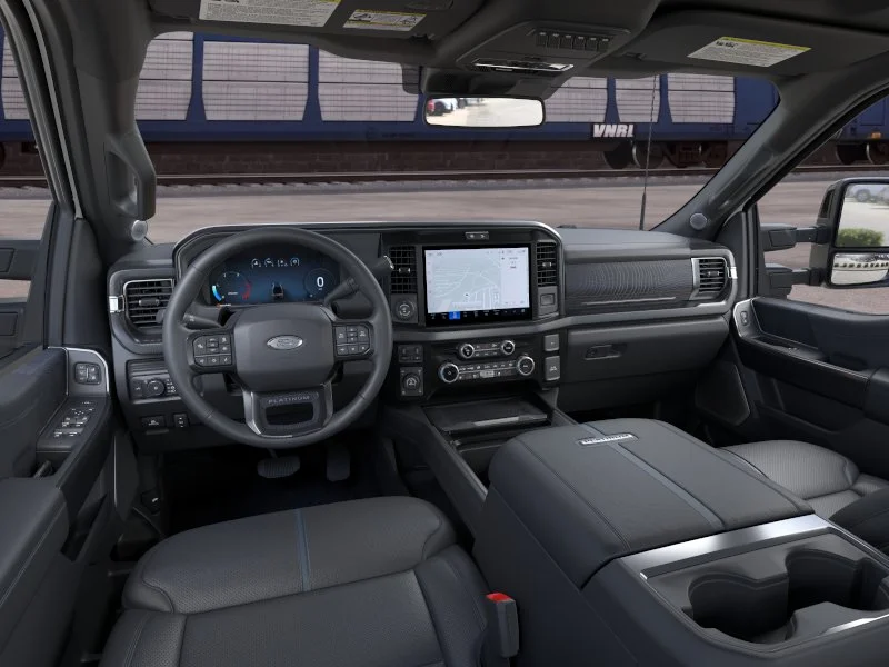 New 2026 Star White Metallic Tri-Coat Ford F-250® Platinum® image 9