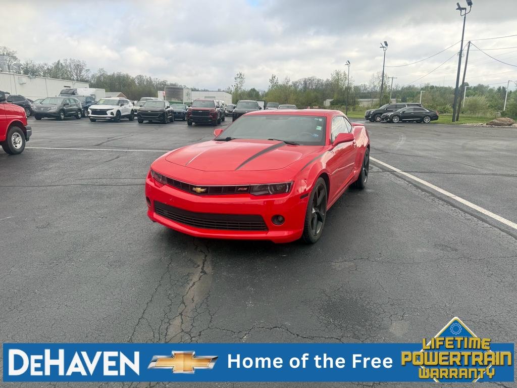 Red Hot 2014 Chevrolet Camaro 1LT Coupe RWD Coupe Rear-Wheel Drive