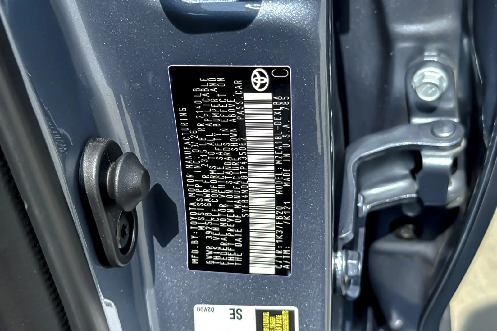 Certified Used 2026 CELESTIAL GRAY METAL Toyota LE image 25