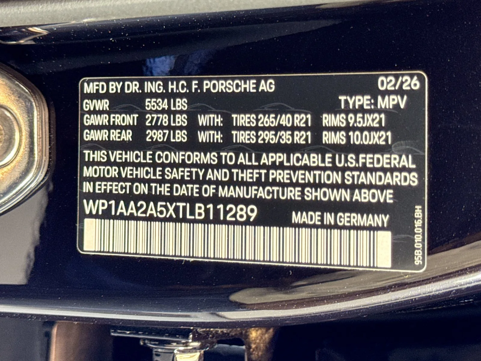 Used 2026 Jet Black Metallic Porsche  image 27