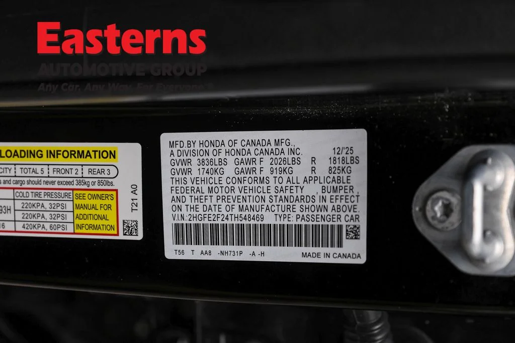 Used 2026 Black Honda LX image 32