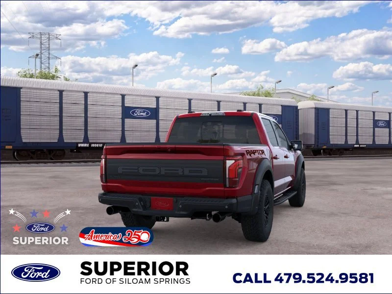 New 2026 Ruby Red Ford Raptor image 8