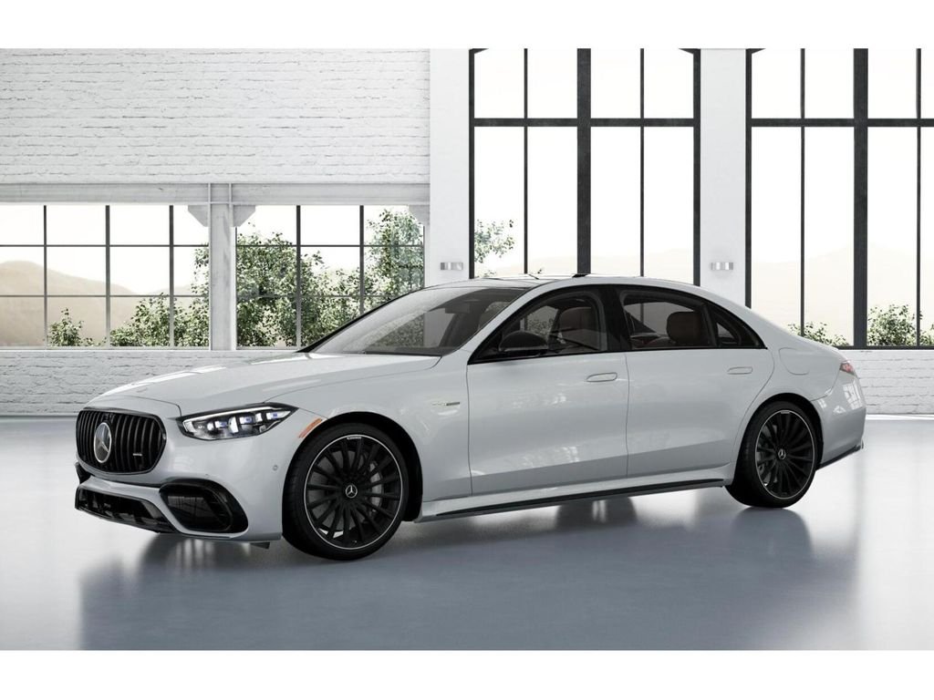 New 2026 MANUFAKTUR Moonlight White Metallic Mercedes-AMG S 63 E AMG® image 38