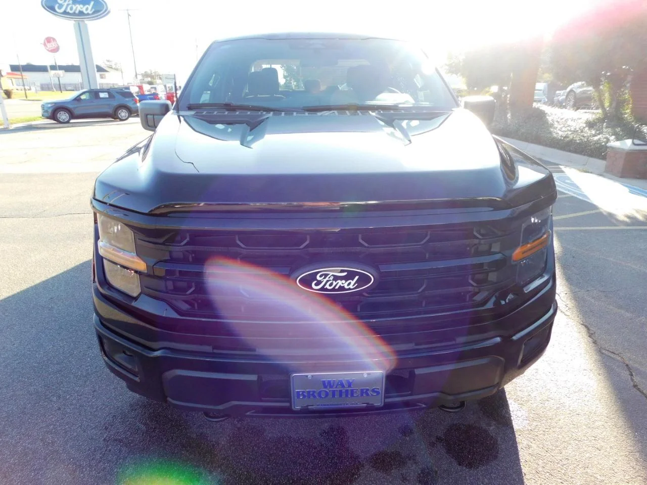 New 2026 Agate Black Metallic Ford XLT image 3