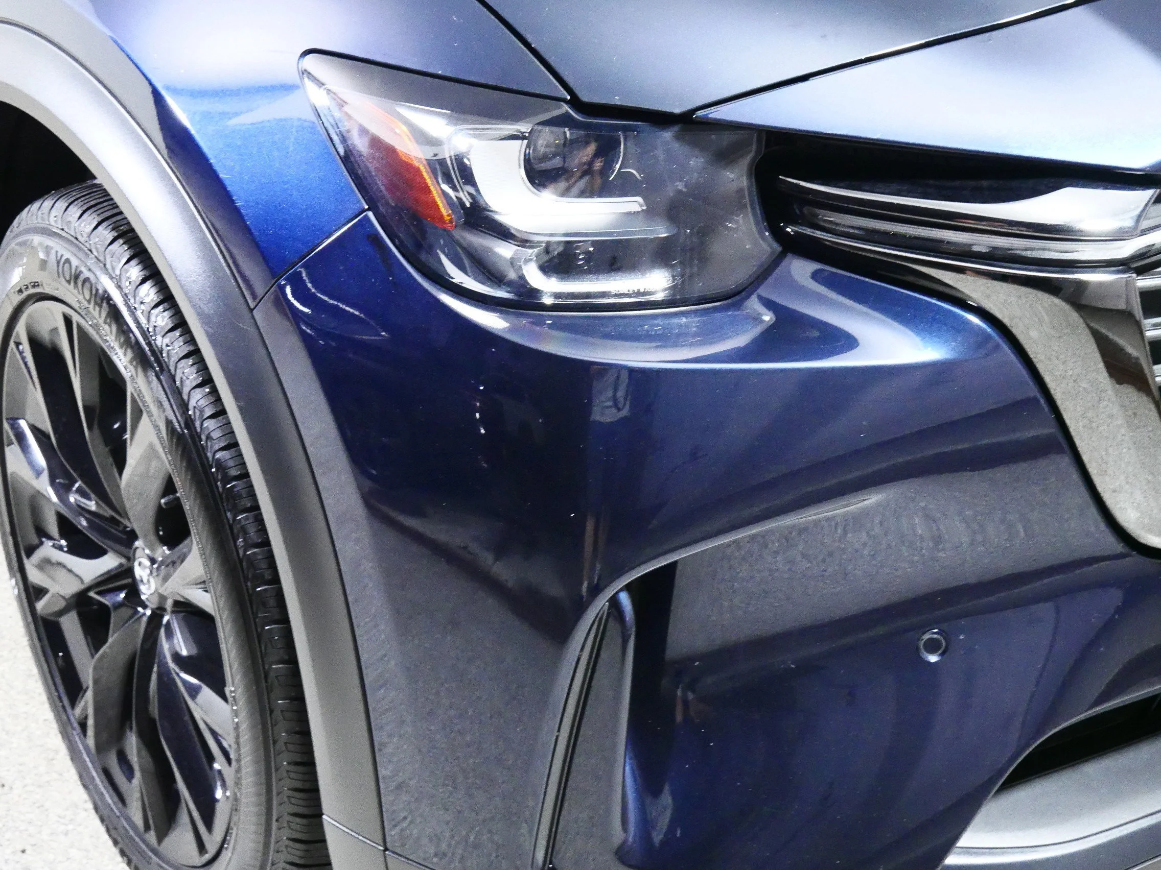 Used 2025 Deep Crystal Blue Mica Mazda Premium Sport image 16