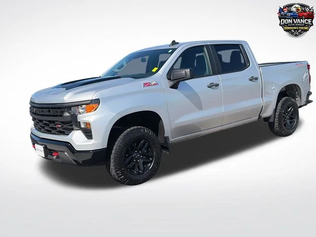 Used 2022 Silver Chevrolet Custom Trail Boss image 1