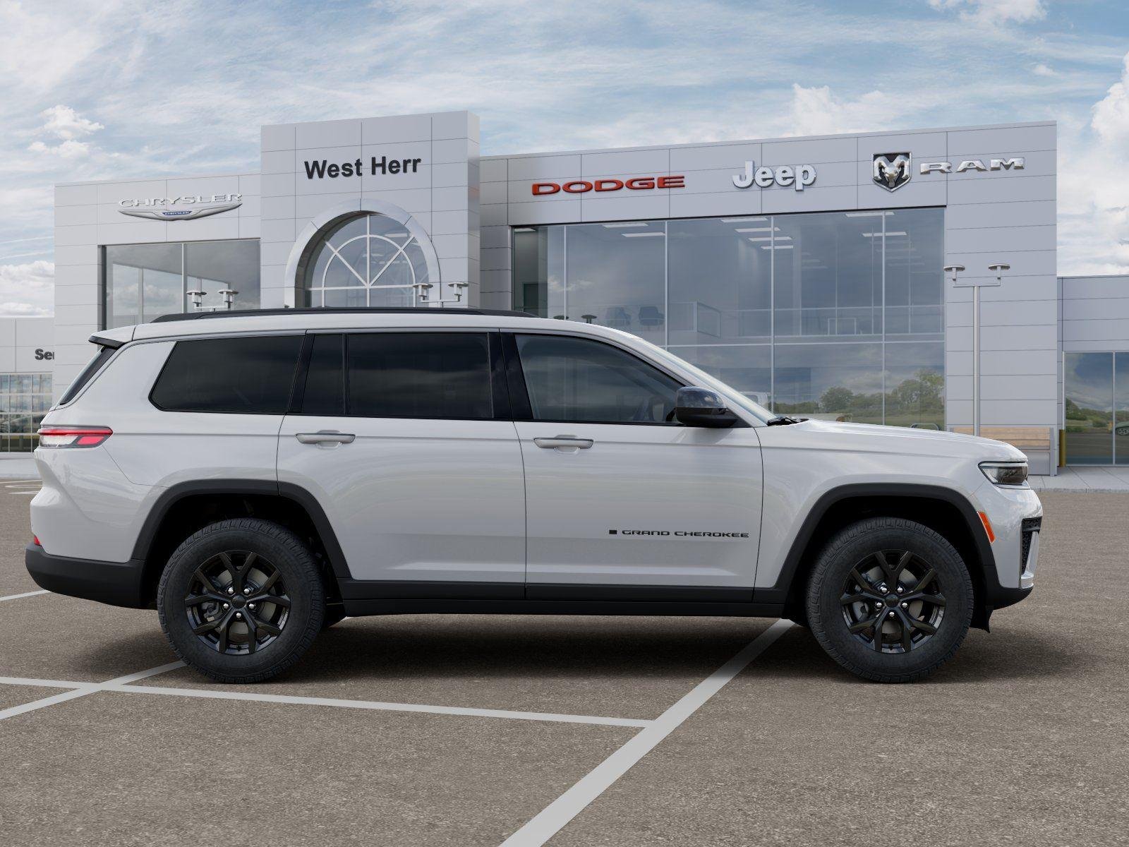 New 2026 Bright White Clear-Coat Exterior Paint Jeep GRAND CHEROKEE L LAREDO ALTITU image 21