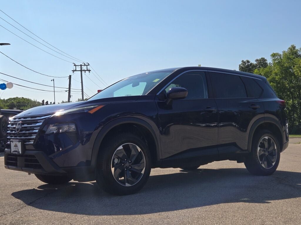 Certified Used 2025 Blue Nissan SV image 4