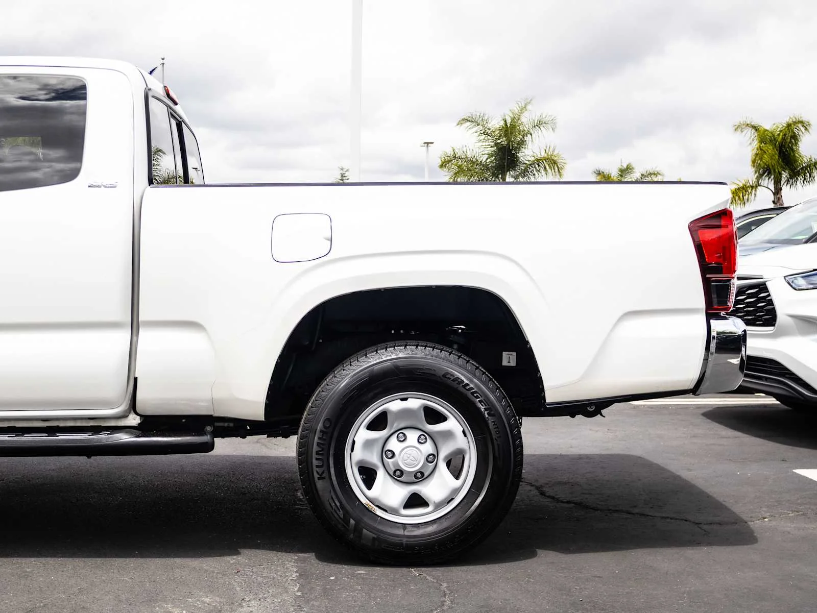 Certified Used 2021 Super White Toyota SR5 image 6