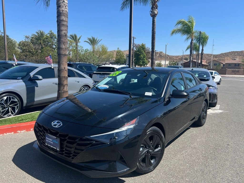 Certified Used 2023 Black Hyundai Blue image 4
