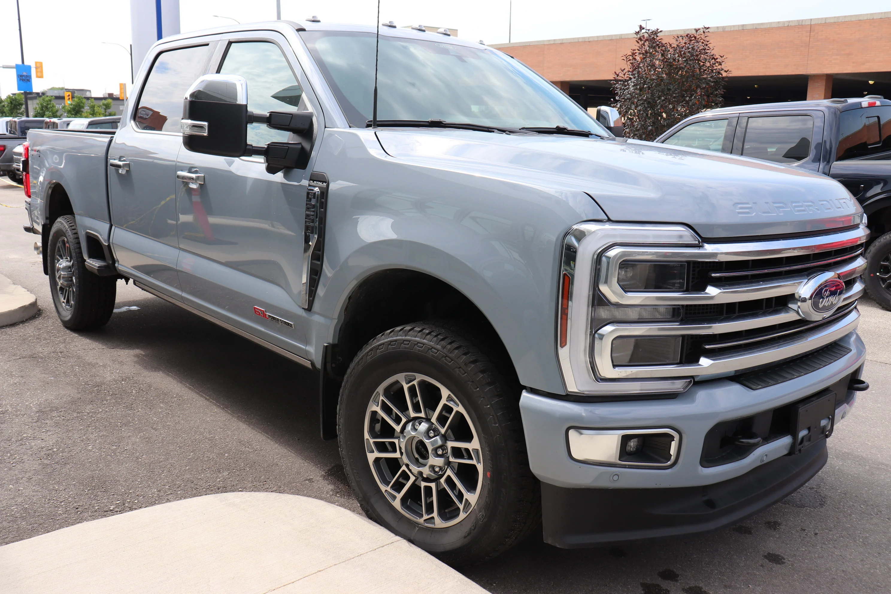 Used 2025 Gray Ford PLATINUM 160 WB STYLESIDE Crew Cab 6.75