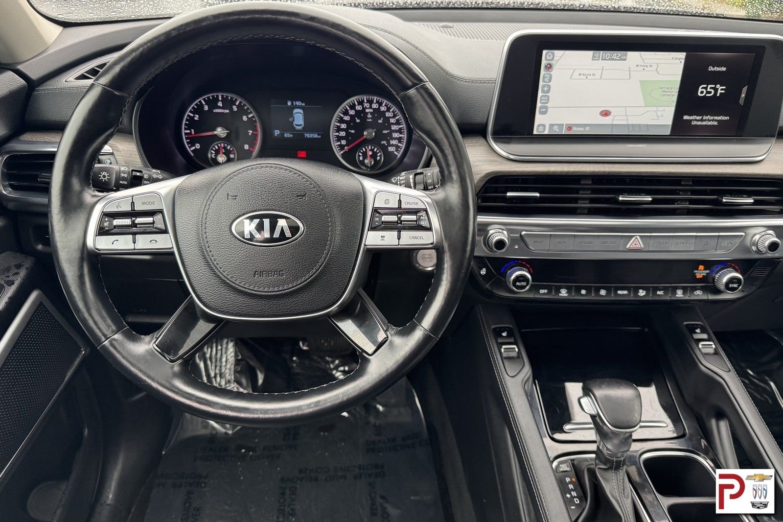 Used 2021 Black Kia EX image 15