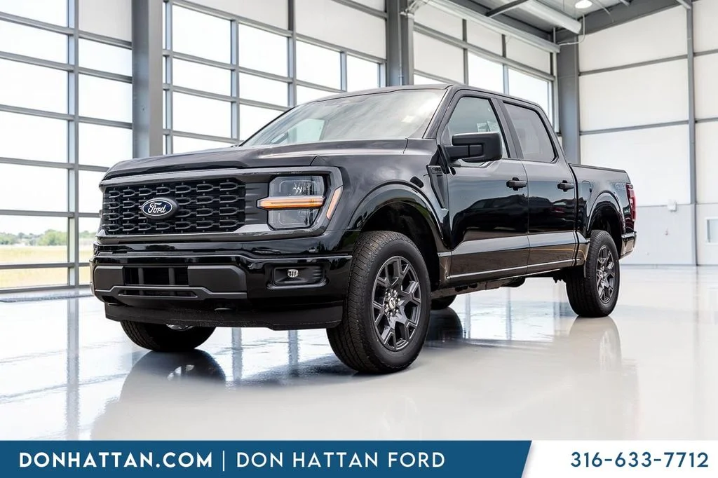 New 2026 Agate Black Metallic Ford STX® image 1