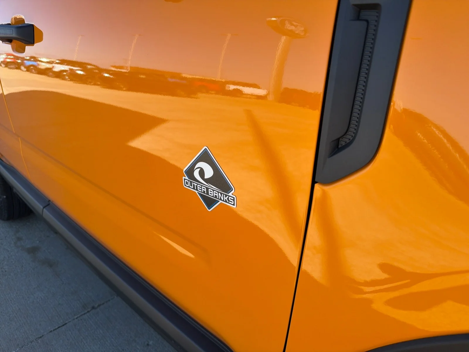 New 2026 Orange Fury Metallic Tri-Coat Ford Outer Banks® image 3