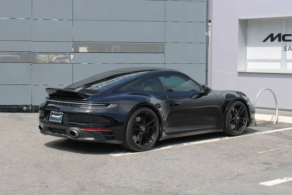 Used 2022 Black Porsche Carrera GTS image 2