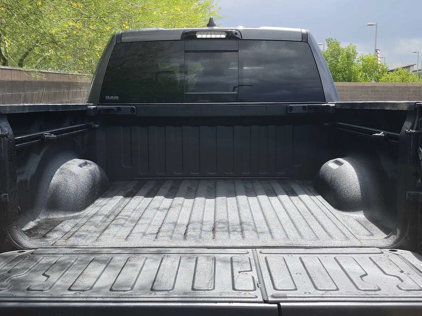 Used 2021 Granite Crystal Metallic Clearcoat Ram Rebel image 23