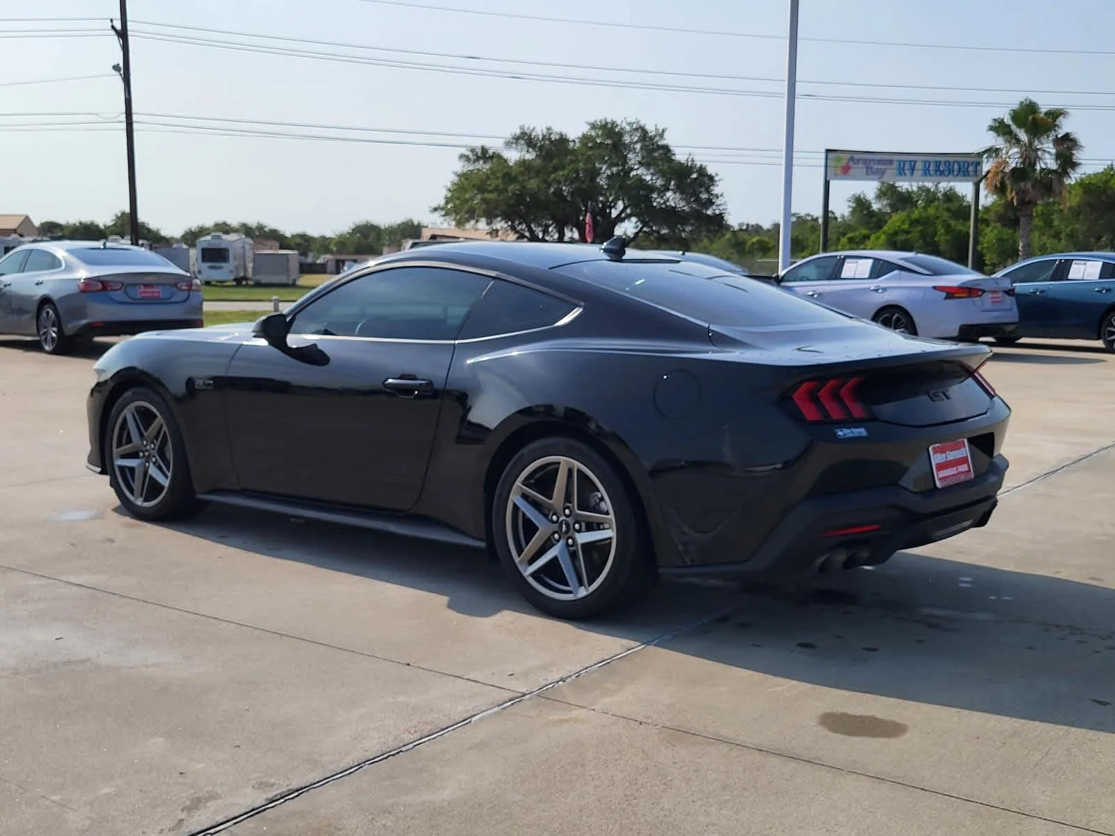 Used 2024 Shadow Black Ford GT Premium image 3
