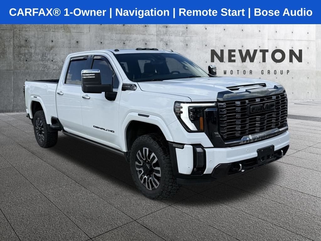 Used 2024 Summit White GMC Denali Ultimate image 1