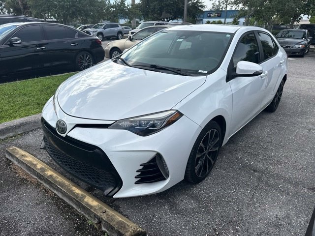 Used 2017 Super White Toyota SE image 6