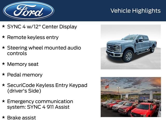 New 2026 Glacier Gray Metallic Tri-Coat Ford Lariat image 12