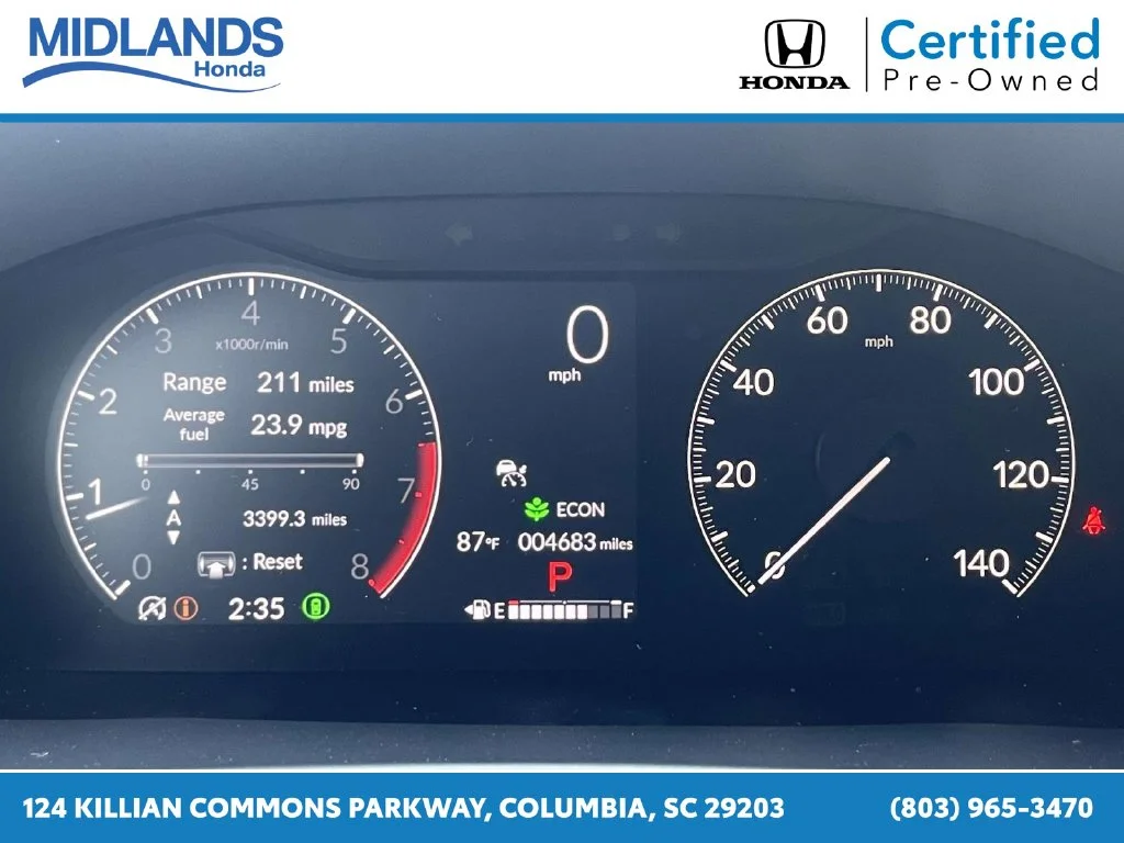 Certified Used 2026 Platinum White Pearl Honda EX image 18