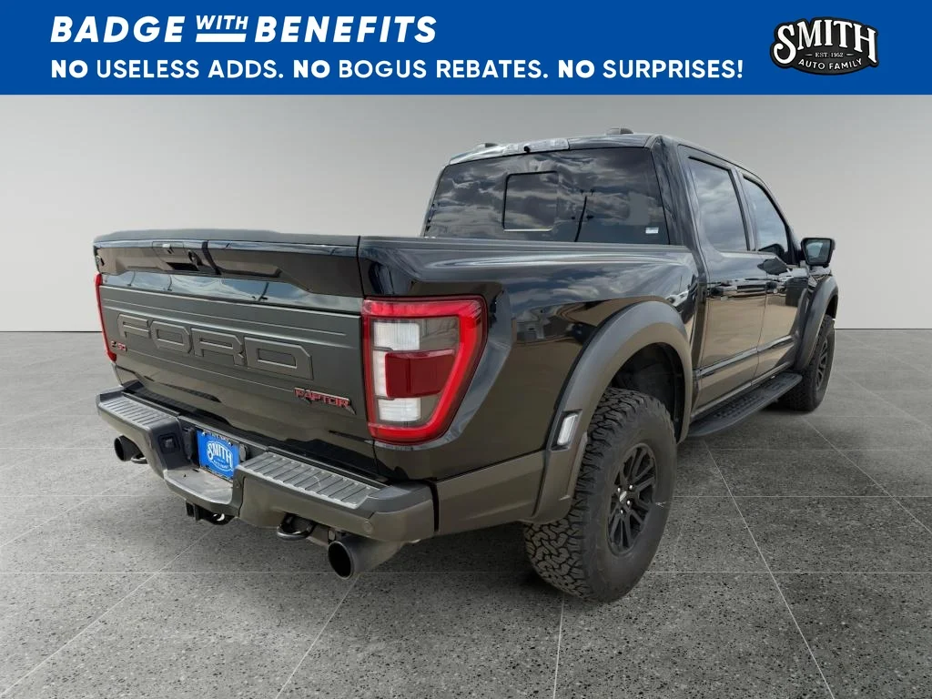 Certified Used 2023 Agate Black Metallic Ford Raptor image 4