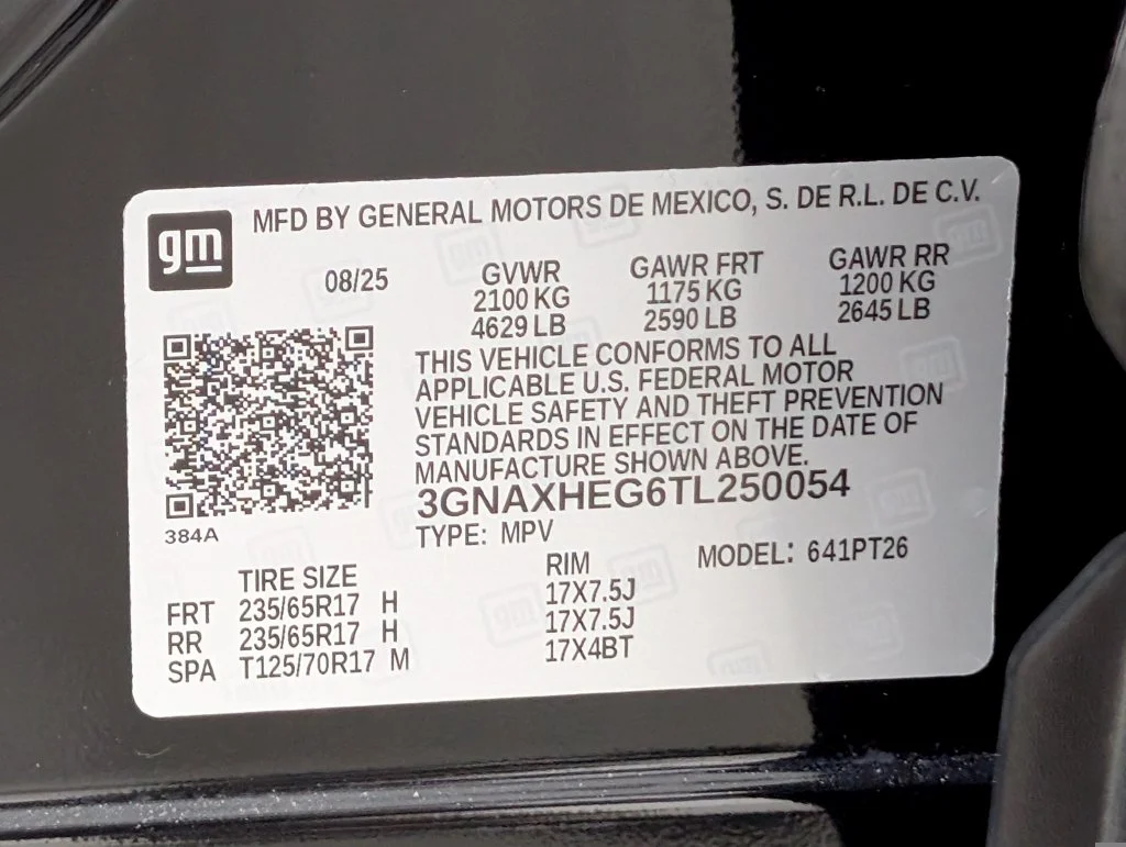 Certified Used 2026 Mosaic Black Metallic Chevrolet LT image 22