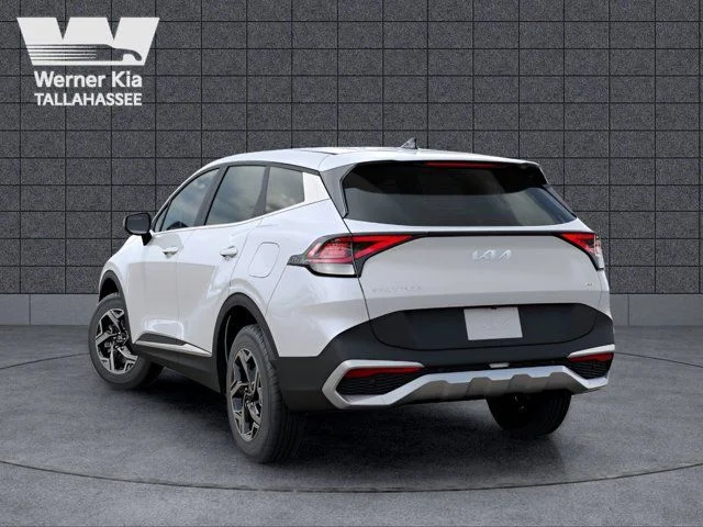 New 2025 Snow White Pearl Kia LX image 4
