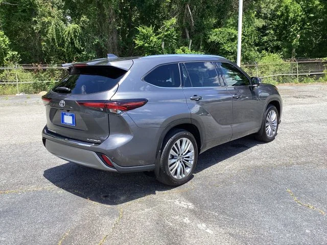 Used 2024 Magnetic Gray Metallic Toyota Platinum image 3