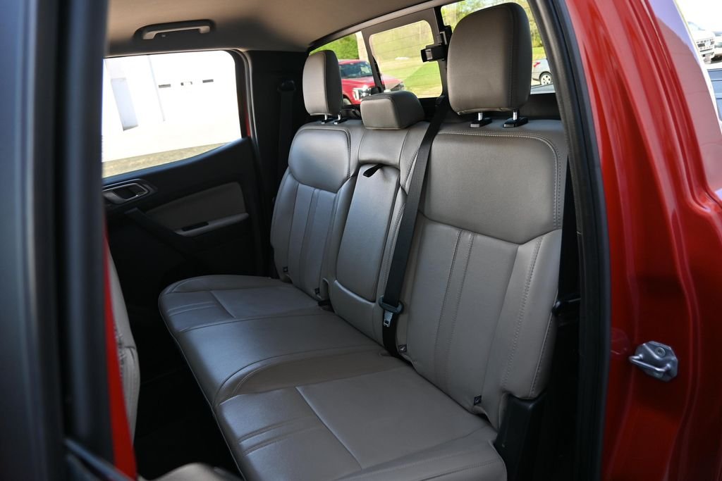 Certified Used 2023 Hot Pepper Red Metallic Tinted Clearcoat Ford Lariat image 25