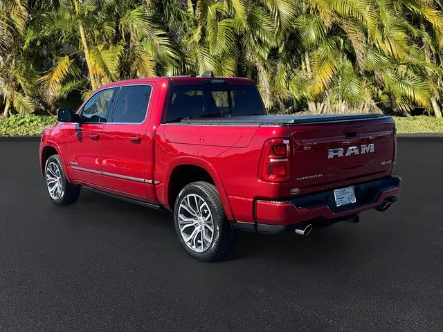 New 2026 Molten Red Pearl-Coat Exterior Paint RAM Tungsten image 3