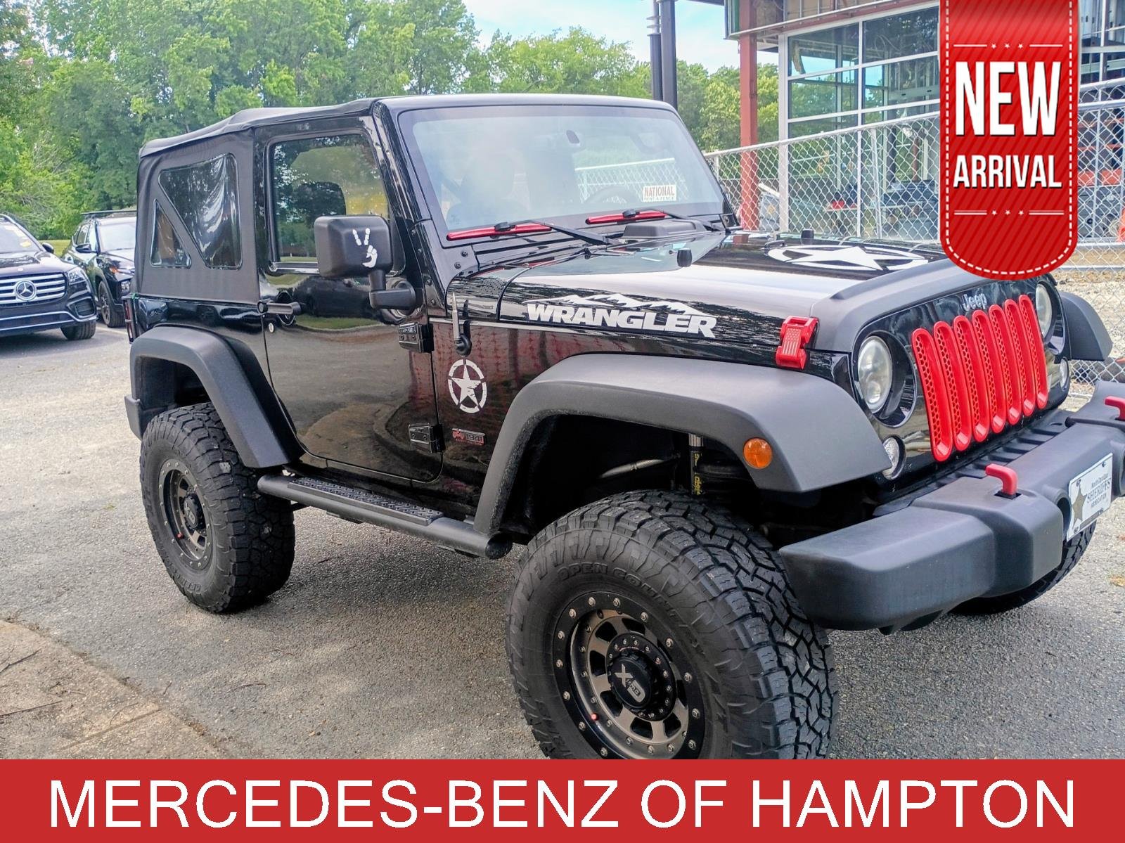 Used 2017 Black Clearcoat Jeep Sport image 1