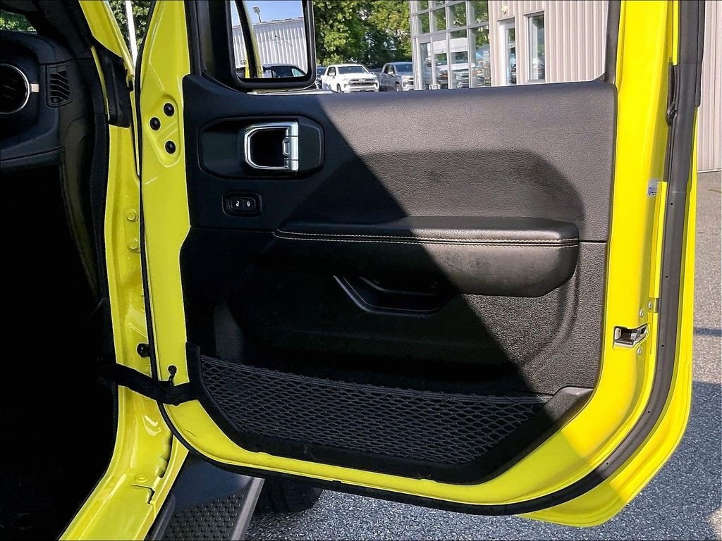 Used 2024 Yellow Jeep Sahara 4xe image 12