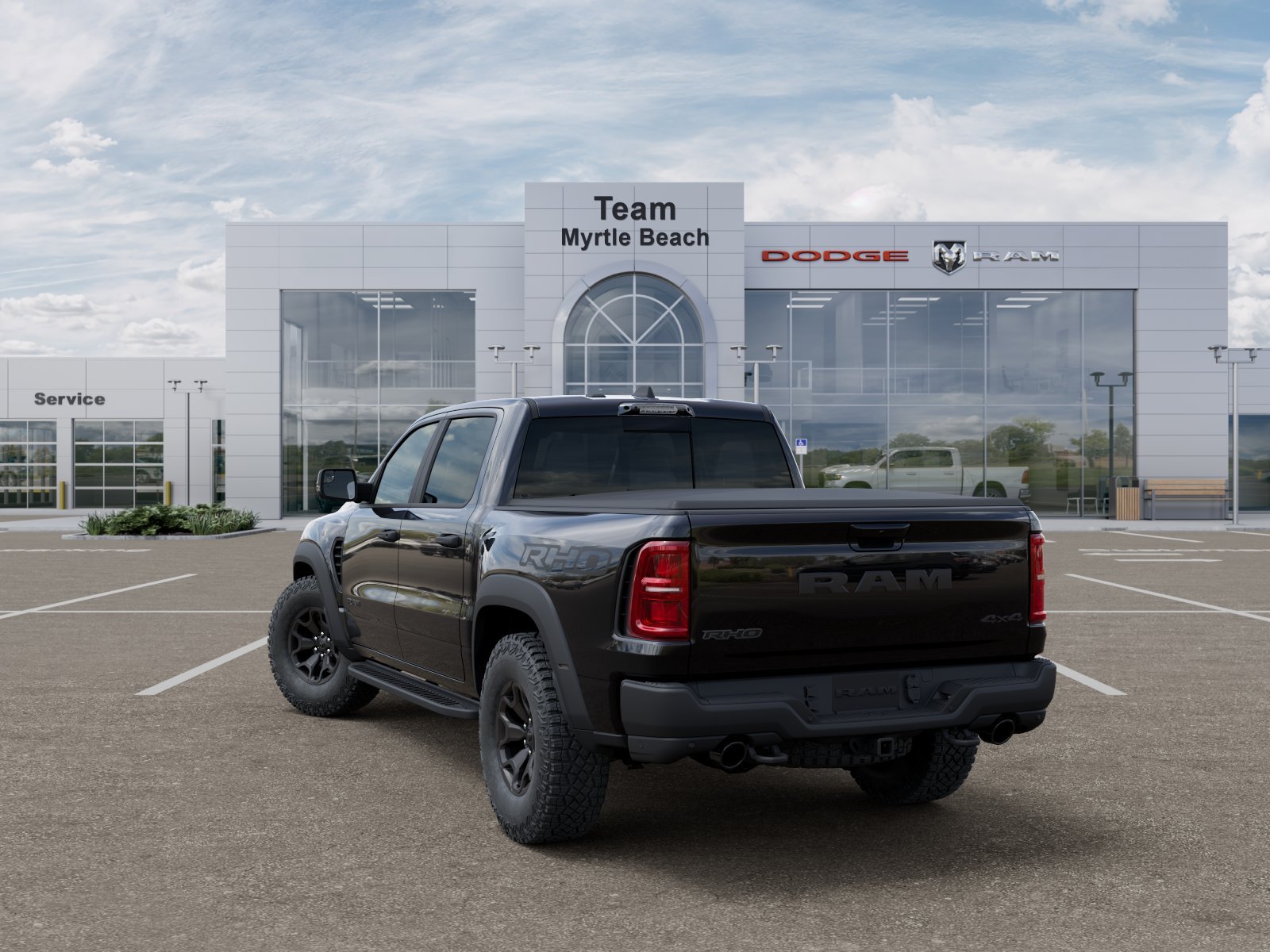 New 2026 Diamond Black Crystal Pearl-Coat Exterior Paint RAM RHO image 30